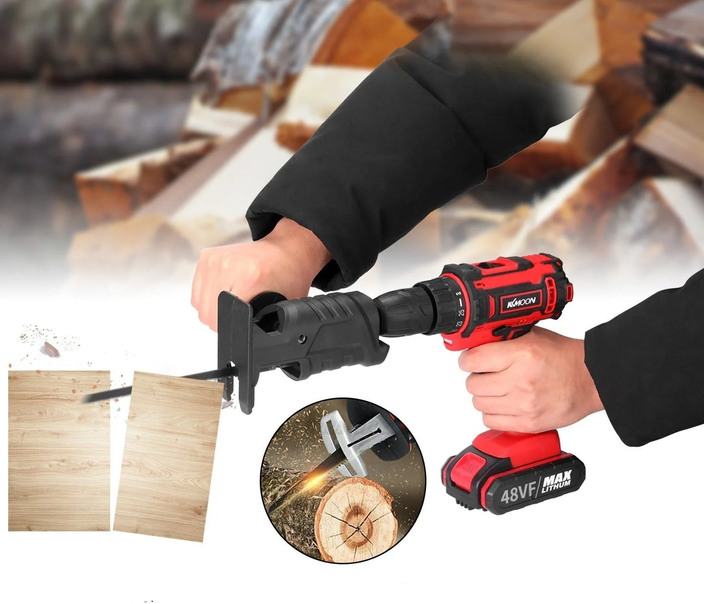 Portable Reciprocating Saw Adapter