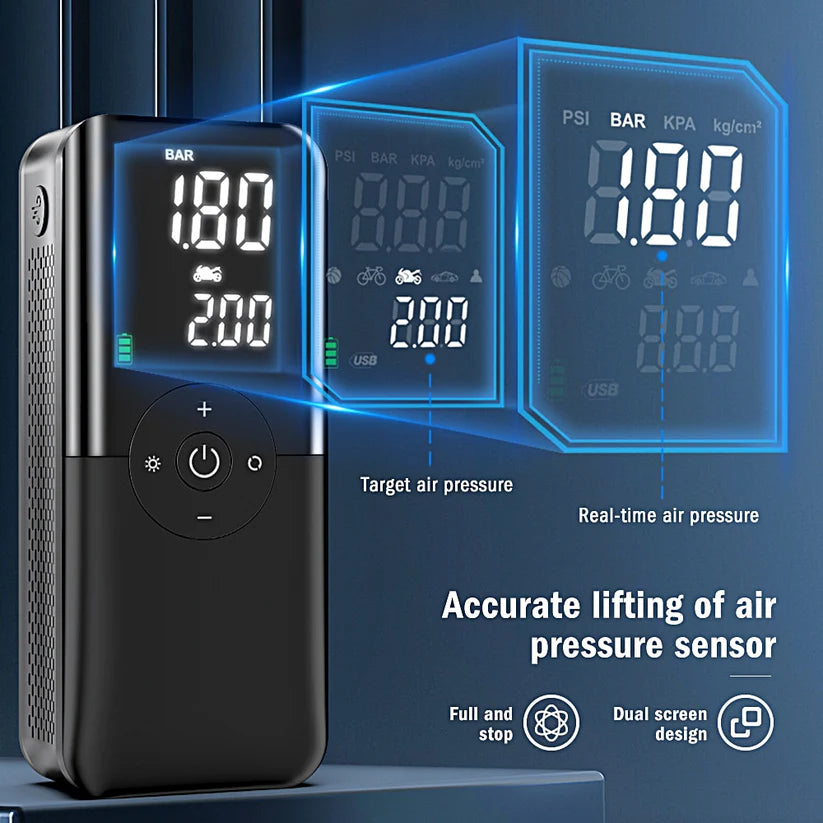 Air Compressor For Car Motorcycles Bicycles