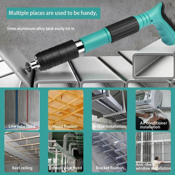 TMW™ Manual Steel Concrete Nail Gun Tool