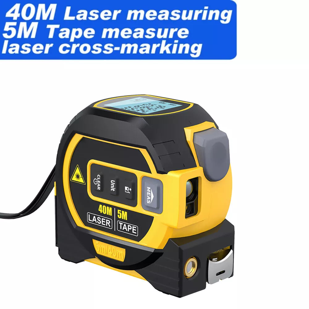 3-in-1 Laser Tape Measure 40/60M