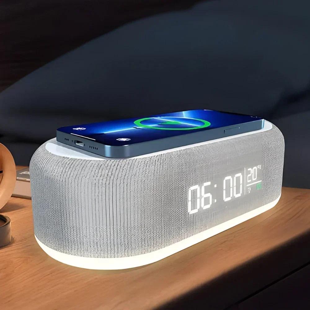 Wireless Charger Alarm Clock