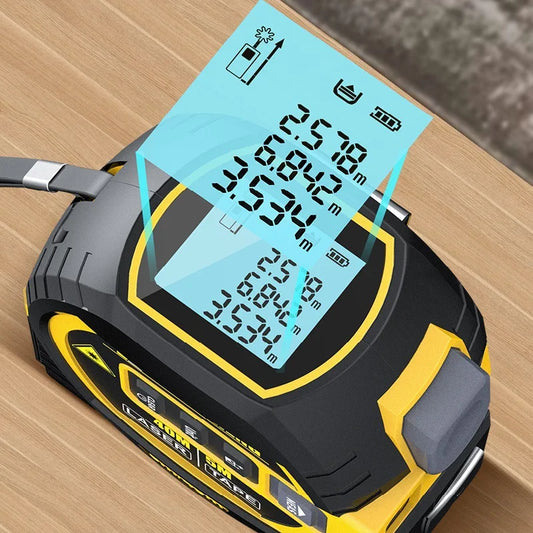 3-in-1 Laser Tape Measure 40/60M
