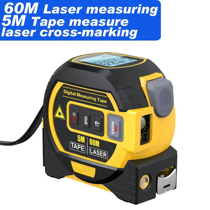 3-in-1 Laser Tape Measure 40/60M